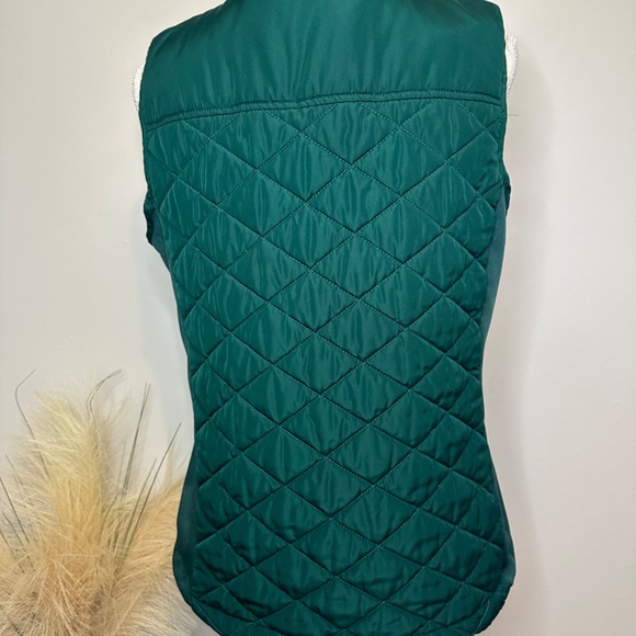 Emerald Green Zip Vest - Picture 5 of 5